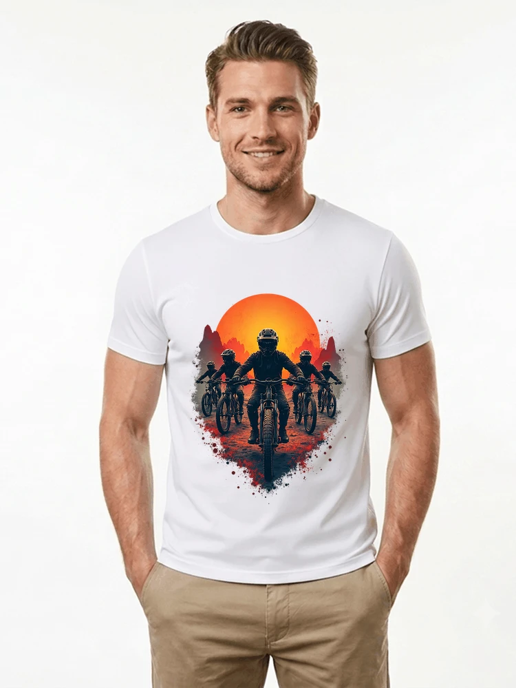 mtb team t shirt mountainbike gruppe geschenk fr biker t shirt white