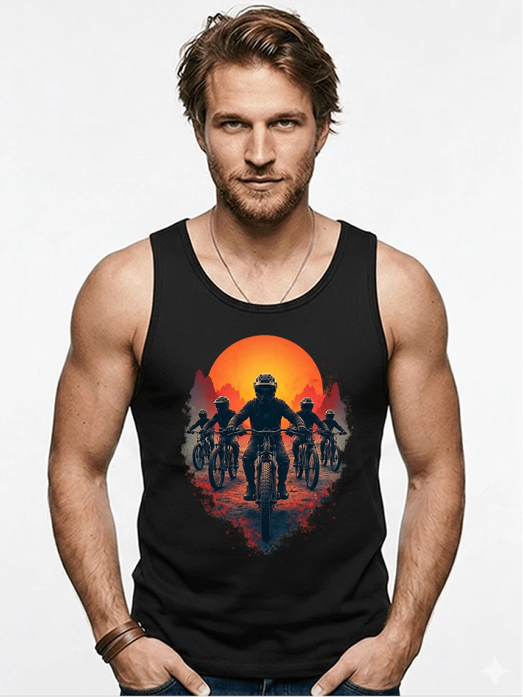 mtb team t shirt mountainbike gruppe geschenk fr biker tanktop black