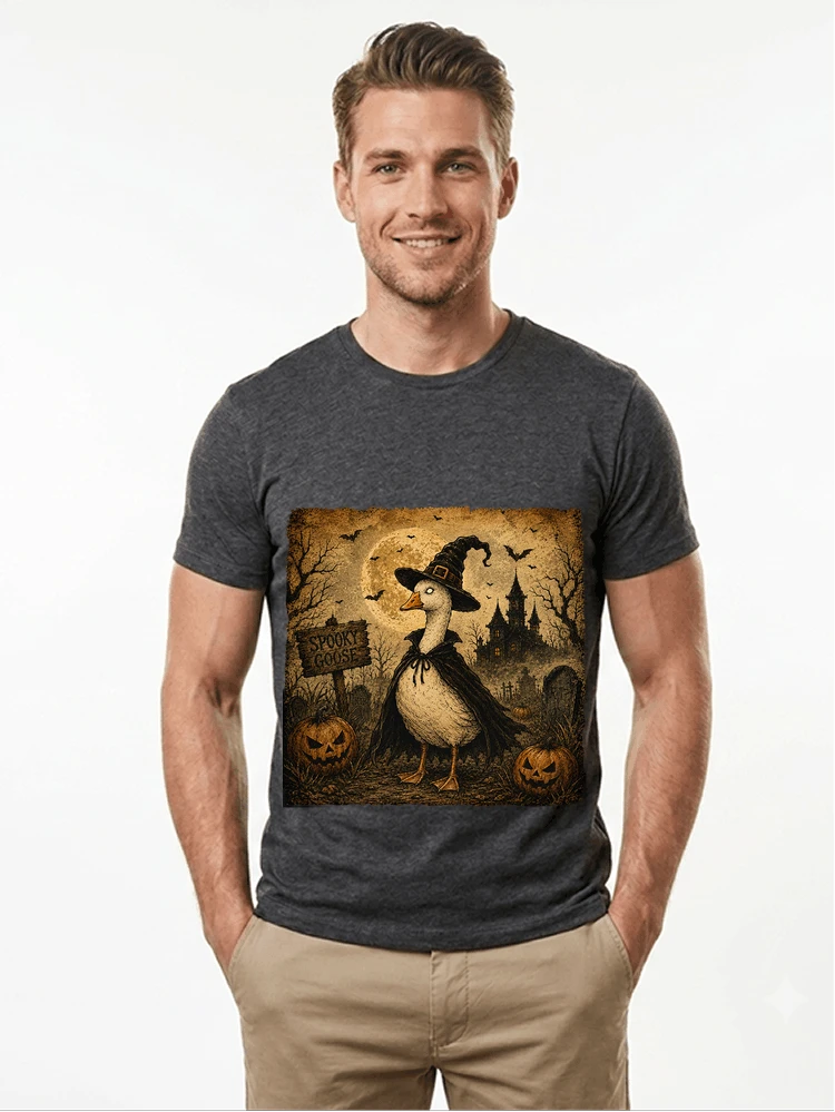 Spooky Goose Halloween T-Shirt