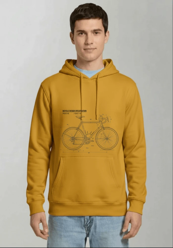 unisex t shirt fahrrad bauplan retro bike blueprint grafik design perfekte geschenkidee fr radsport fahrrad fans kapuzenpullover gold